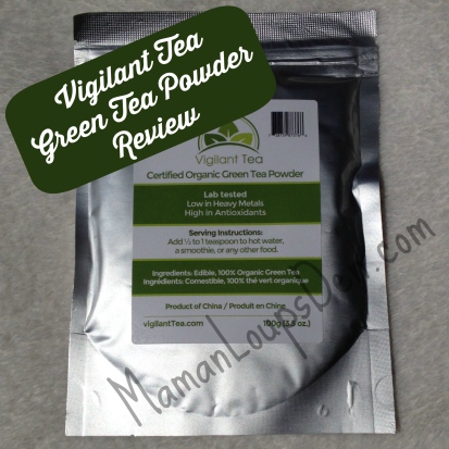 Vigilant Tea Green Tea Powder Review