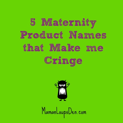 5 maternity product names